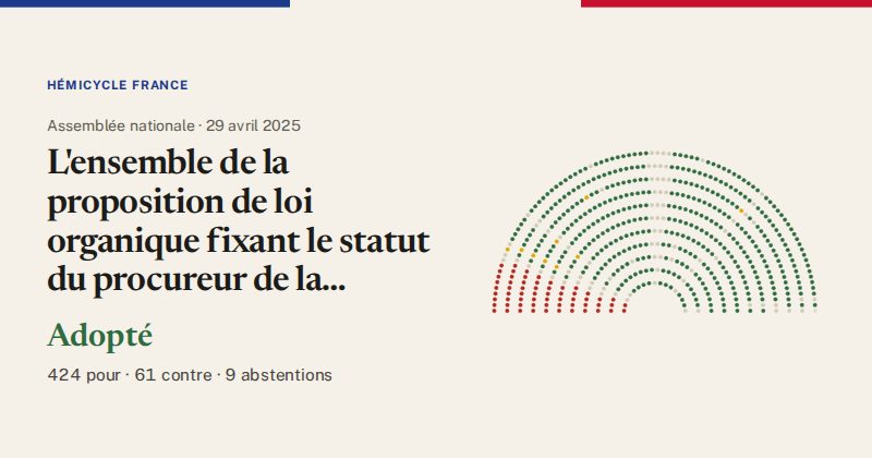 Hémicycle : répartition des votes siège par siège