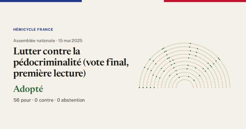 Hémicycle : répartition des votes siège par siège