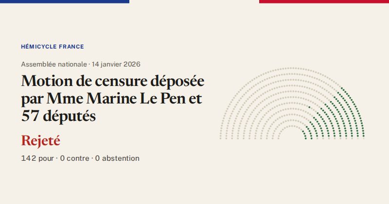 Hémicycle : répartition des votes siège par siège