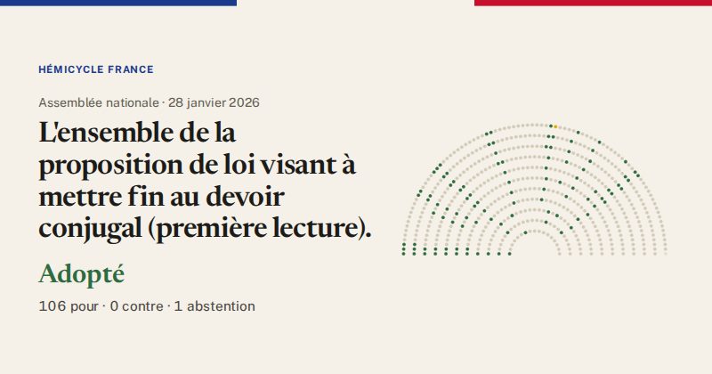 Hémicycle : répartition des votes siège par siège