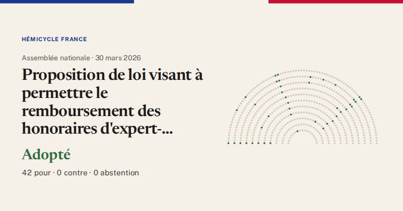 Hémicycle : répartition des votes siège par siège