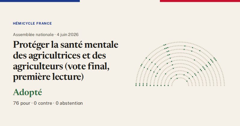 Hémicycle : répartition des votes siège par siège